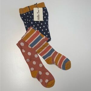 Matilda Jane Savey Mixed Print Tights, NWT